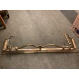 Brass fire surround 122 cm x 23 cm