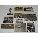Views of Lord's 1930s-1960s. A good selection of sixteen original mono press photographs depicting