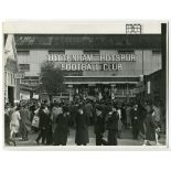 Tottenham Hotspur Football Club 1974. Excellent image of the main entrance to White Hart Lane for