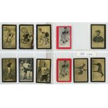F&J Smith's 'Champions of Sport' 1902 cigarette cards, various brands including 'Studio', 'Cup Tie',