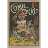'Comic Cricket'. By the Cockney Sportsman (Alec Nelson) [Edward Aveling], illustrations by Chris