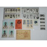 Cigarette and trade cards. Selection of mainly modern with some earlier trade and cigarette cards,