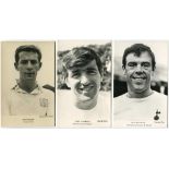 Tottenham Hotspur 1960's. Eight mono real photograph postcards of Alan Gilzean (2, different),