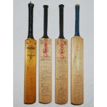 Australian tour to South Africa 1957/58. Gradidge 'Jack McGlew Autograph' miniature bat fully signed