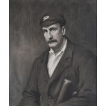 Lord Martin Bladen Hawke, Yorkshire & England 1881-1911. Large and imposing sepia portrait