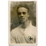 Alfred Day. Tottenham Hotspur 1931-1936. Mono real photograph postcard of Day, half length, in Spurs