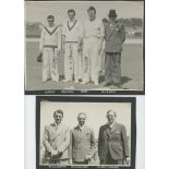 Sir Julian Cahn's Tour to New Zealand 1939. Original mono candid-style photograph featuring N.