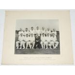South Africa 1956/57 Test Series v England. Two large official mono photographs, one of the South