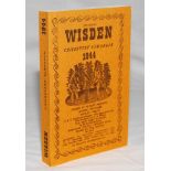 Wisden Cricketers' Almanack 1944. Willows reprint (2000) in softback covers. Limited edition 668/