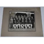 'Bodyline'. 'M.C.C. Team- Australian Tour- 1932-33'. Large and impressive official mono photograph