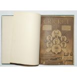 Australia 1926. 'Cricket 1926'. Official pre tour brochure with pictures of the Australian team,