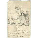 Yorkshire. J.H. Dodgson. 'Yorkshire Evening Post' cartoonist 1900/1920's. Selection of three