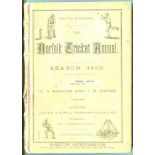 'The Norfolk Cricket Annual. Season 1889'. Edited by W.S. Barker and J.H. Hatch. First year of