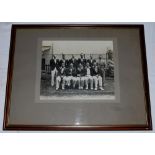Gentlemen v Players 1933. Original mono photograph of the Players eleven for the match played at