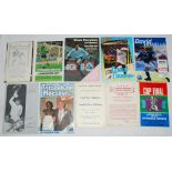 Tottenham Hotspur miscellaneous, signed, Benefit and Testimonial programmes. Includes Q.P.R. v