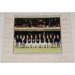 'England Tour of New Zealand and Bi-Centenary of Australia 1988'. Official colour photograph of