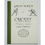 Nikky Baker. 'The Great Match of Cricket. All England v Hampshire at Canterbury 1772'. 'Described