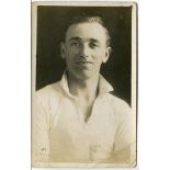 Charles Wilson. Tottenham Hotspur 1919-1922. Mono real photograph postcard of Wilson, half length,