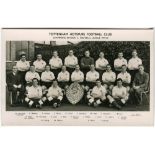 'Tottenham Hotspur Football Club. Champions Division 2, Football League 1949/50'. Mono real