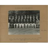 '20th Australian Team to Great Britain 1948'. Original official photograph of the Australian touring