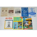 Tottenham Hotspur 'F.A. Cup Semi-finals' 1948 to 1987. Selection of eight Semi-final programmes