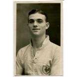 Frederick Charles Channell. Tottenham Hotspur 1930-1931 and 1933-1936. Mono real photograph postcard