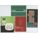 Advertising fixture booklets 1946-1956. Four advertising fixture booklets with colour decorative