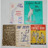 Australian tour guides and programmes 1936/37-1970/71. 'The Argus and The Australasian Cricket Guide