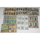 Cricket cigarette trade cards 1926-1958. Seven complete sets of cigarette cards. W.D. & H.O.