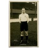 Andrew Thompson. Tottenham Hotspur 1920-1930. Excellent mono real photograph postcard of Thompson,