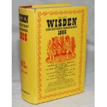 Wisden Cricketers' Almanack 1966. Original hardback with dustwrapper and additional 'replacement