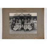 Aston Villa Football Club 'F.A. Cup Winners' 1956-57. Large official photograph of the Aston Villa