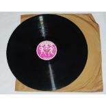 'Boxing Memories' by Peter Wilson. 78rpm record. To one side is the commentary by Howard Marshall of