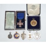 Cricket club medals 1899-1951. Six cricket medals of which four are silver. Includes 'V.P.C.A.