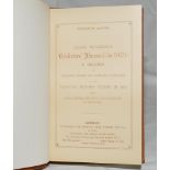 Wisden Cricketers' Almanack 1879. Willows softback reprint (1991) in light brown hardback covers