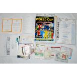 Cricket ephemera 1970s-2000s. Box comprising a good selection of brochures, programmes,
