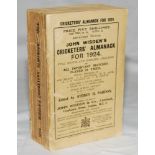 Wisden Cricketers' Almanack 1924. 61st edition. Original paper wrappers. Minor wear and very small