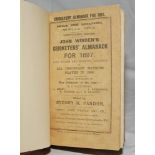 Wisden Cricketers' Almanack 1897. 34th edition. Facsimile front paper wrapper, original rear