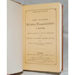 Wisden Cricketers' Almanack 1880. Willows softback reprint (1987) in light brown hardback covers