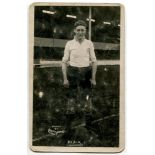 John Guthrie Blair. Tottenham Hotspur 1926-1927. Mono real photograph postcard of Blair, full