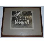 Gentlemen v Players 1934. Original mono photograph of the Players eleven for the match played at