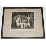 Gentlemen v Players, Lord's 1931. Excellent official mono photograph of the Gentlemen team and the