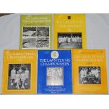 Tennis. Wimbledon 1946-1949. Ten official programmes for Saturday 8th July 1950, Tuesday 3rd July