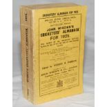 Wisden Cricketers' Almanack 1925. 62nd edition. Original paper wrappers. Light wear to wrappers
