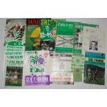 Celtic F.C. Selection of Celtic handbooks, programmes, magazines, book etc. Celtic Supporters