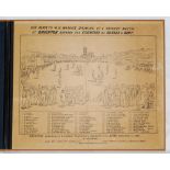 'Key Plate to W.H. Mason's drawing of a Cricket Match at Brighton, between the Counties of