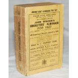 Wisden Cricketers' Almanack 1927. 64th edition. Original paper wrappers. Slight breaking to page