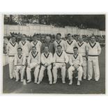 Australia tour to England 1953. Official mono press photograph of the Australian team for the