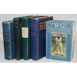 W.G. Grace. Three titles relating to Grace. 'Cricket', W.G. Grace, Bristol 1891, two copies one in