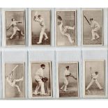 Barratt & Co. 'Australian Cricketers. Action Series' 1926. Eight cigarette cards from the series